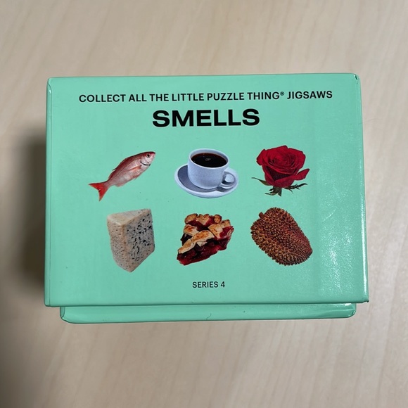 Limited Edition Areaware Cherry Pie Mini Puzzle w/Scratch & Sniff sticker 🍒 - Picture 3 of 8